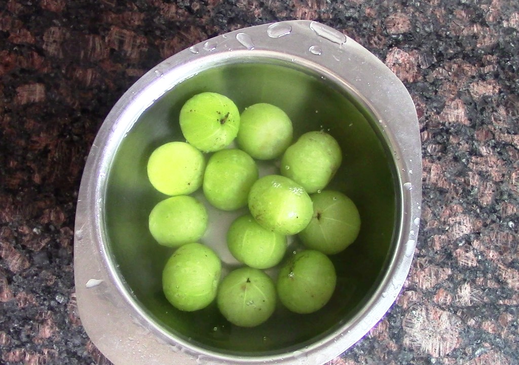 Quick Amla Murabba With Jaggery