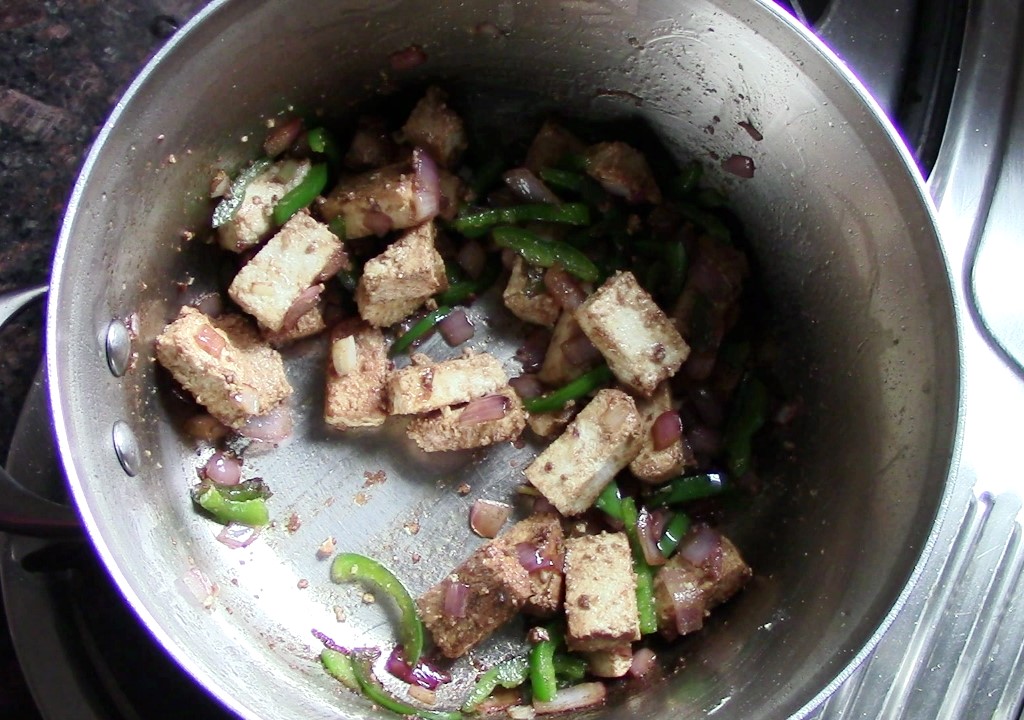 Tofu Fried Brown Rice