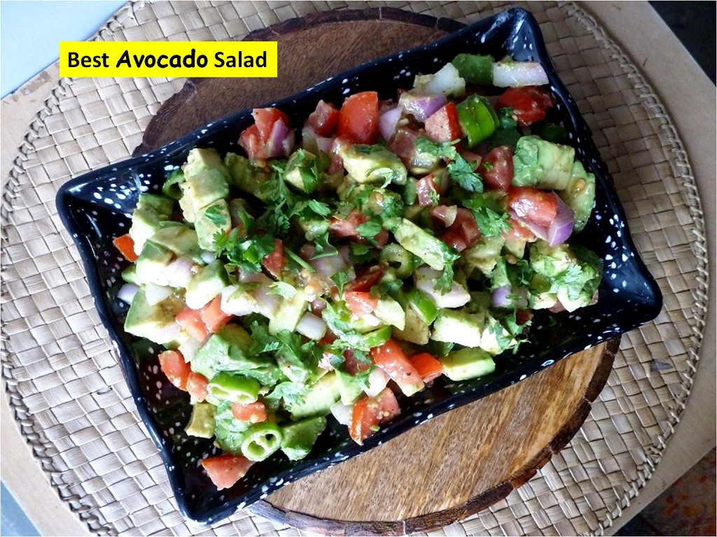 Quick and Easy Avocado Salad for Weight Loss