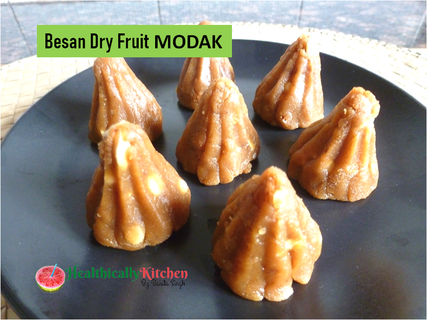  Besan Dry Fruit Modak RECIPE