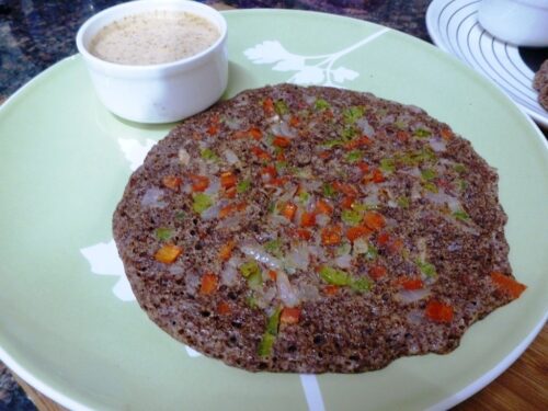 Ragi Uttapam Recipe | Healthy Finger Millet Breakfast for Weight Loss