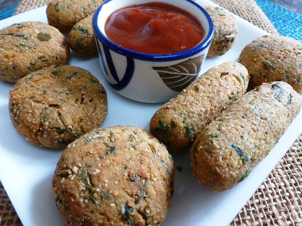 Chana Dal and Spinach Cutlet | Crispy Spinach Tikki Recipe | Easy High Protein Snack 