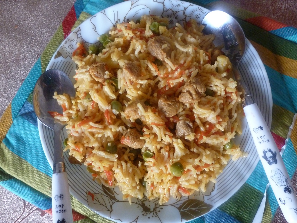 Healthy Soya Chunks Veg Pulao Recipe | Easy One Pot Meal