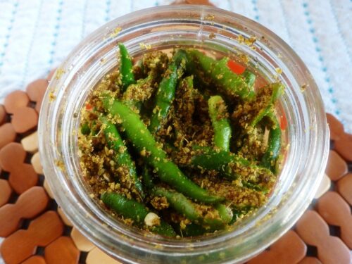 Instant Green Chilli Pickle | Easy Hari Mirch ka Achar