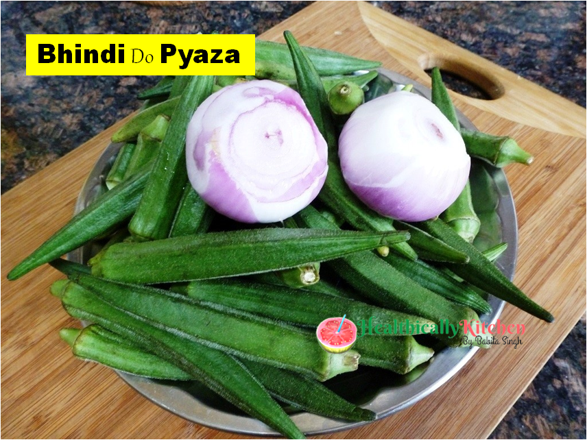 Easy Bhindi Do Pyaza Recipe Dhaba Style