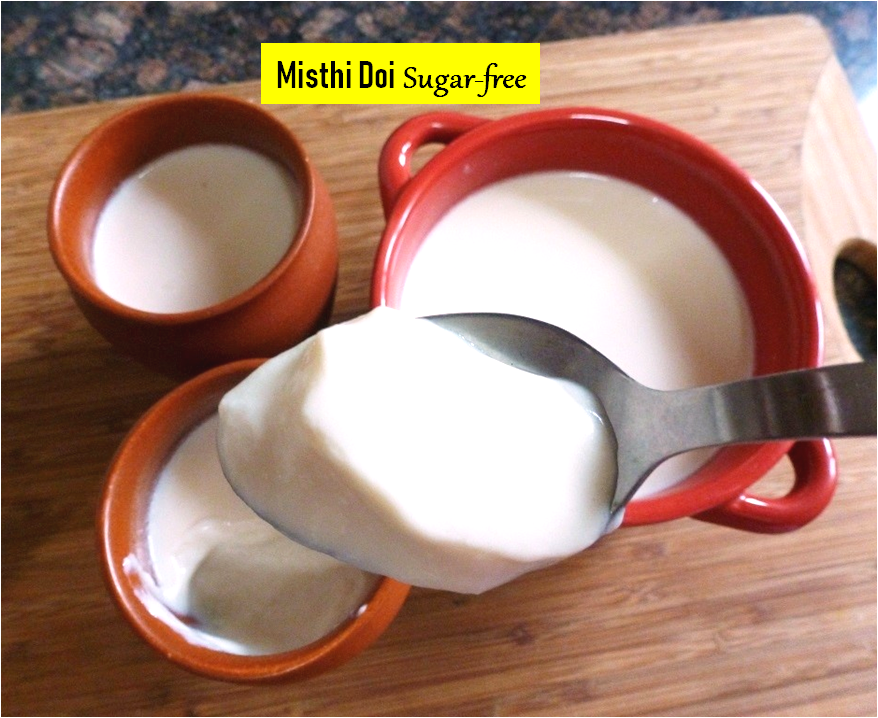 Quick 4-Ingredients Misthi Doi Recipe with Jaggery