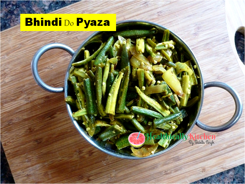 Easy Bhindi Do Pyaza Recipe Dhaba Style