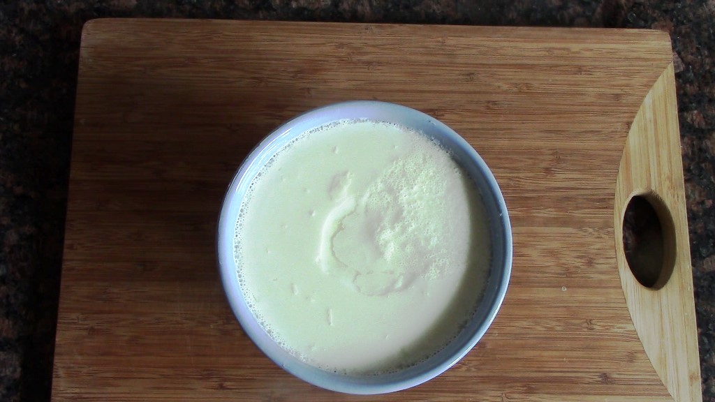 toned milk curd