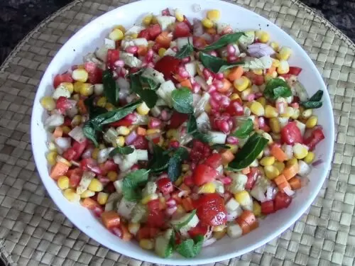 sweet corn salad recipe
