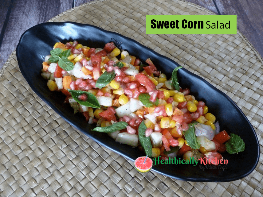 How to Make Sweet Corn Salad | Easy Corn Salad recipe