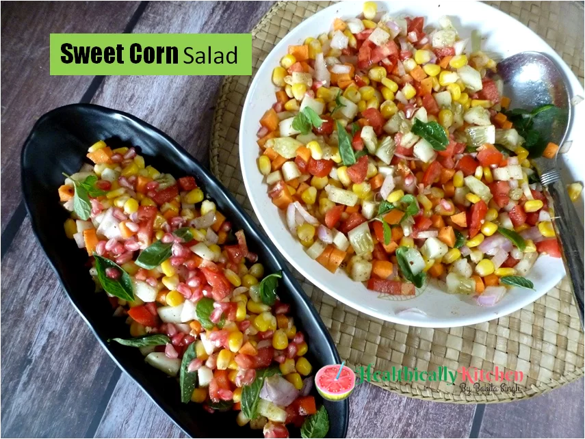 Easy Sweet Corn Salad Recipe for Weight Loss 1 How to Make Sweet Corn Salad