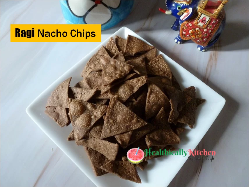 How to Make Ragi Chips | Nachni Chips | Ragi Nachos Recipe | Easy Millet Snack 1 Ragi Nachos Recipe | Easy Millet Snack