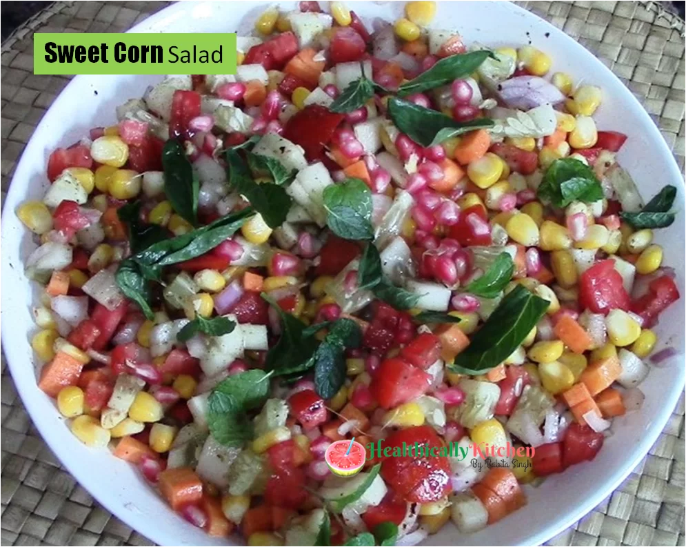 Easy Sweet Corn Salad Recipe for Weight Loss 2 Easy Corn Salad recipe
