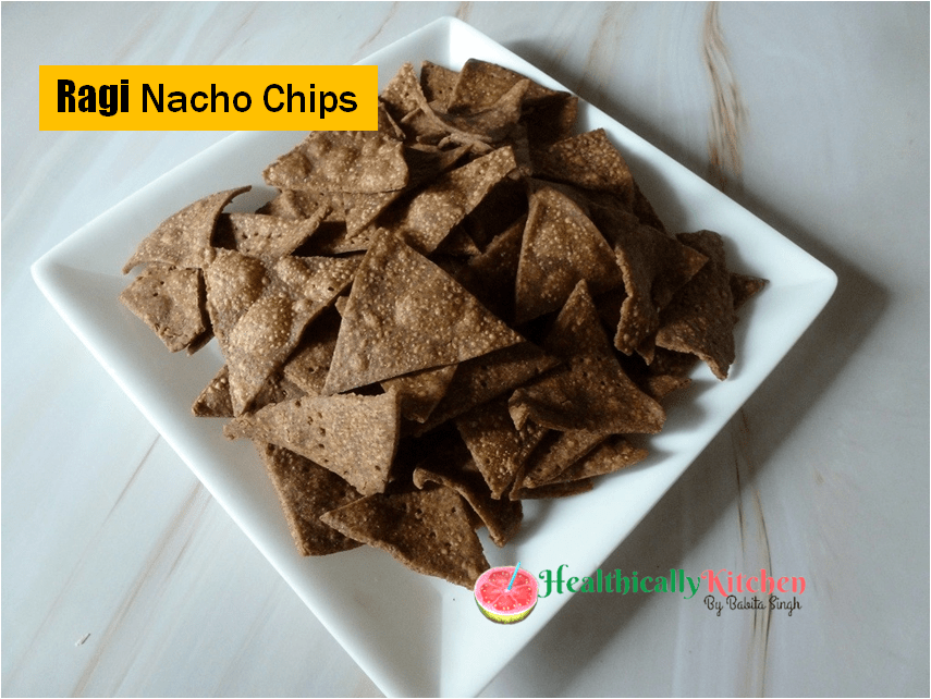 How to Make Ragi Chips | Nachni Chips | Ragi Nachos Recipe | Easy Millet Snack