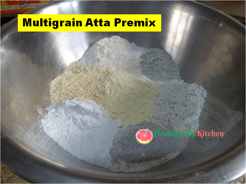 How to Make Multigrain Flour (Atta) at Home