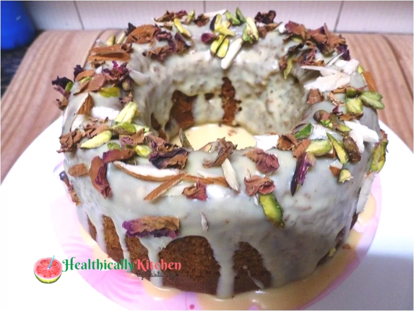 Eggless Thandai Mawa Cake | Healthy Holi Special Indian Fusion Dessert 1 Eggless Thandai Mawa Cake | Healthy Holi Special Indian Fusion Dessert