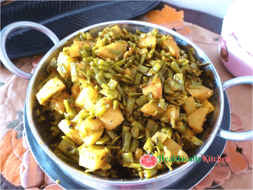 Aloo Moongre ki Sabzi Recipe | Moongre Aloo Recipe 