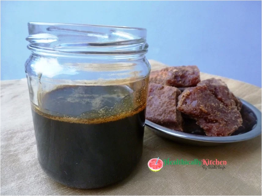 Jaggery Syrup Recipe | Healthy Homemade Sweetener 1 Jaggery Syrup Recipe | Healthy Homemade Sweetener