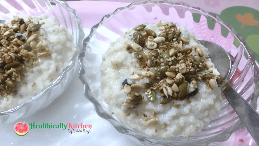 Samak ki Kheer Recipe | Samak Rice Kheer | Barnyard Millet Pudding 1 Samak ki Kheer Recipe | Samak Rice Kheer | Barnyard Millet Pudding