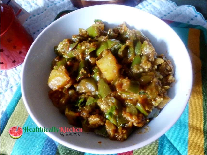 Best Hare Baingan Ki Sabji (Long Green Brinjal Recipe) 1 Best Hare Baingan Ki Sabji | Long Green Brinjal Recipe