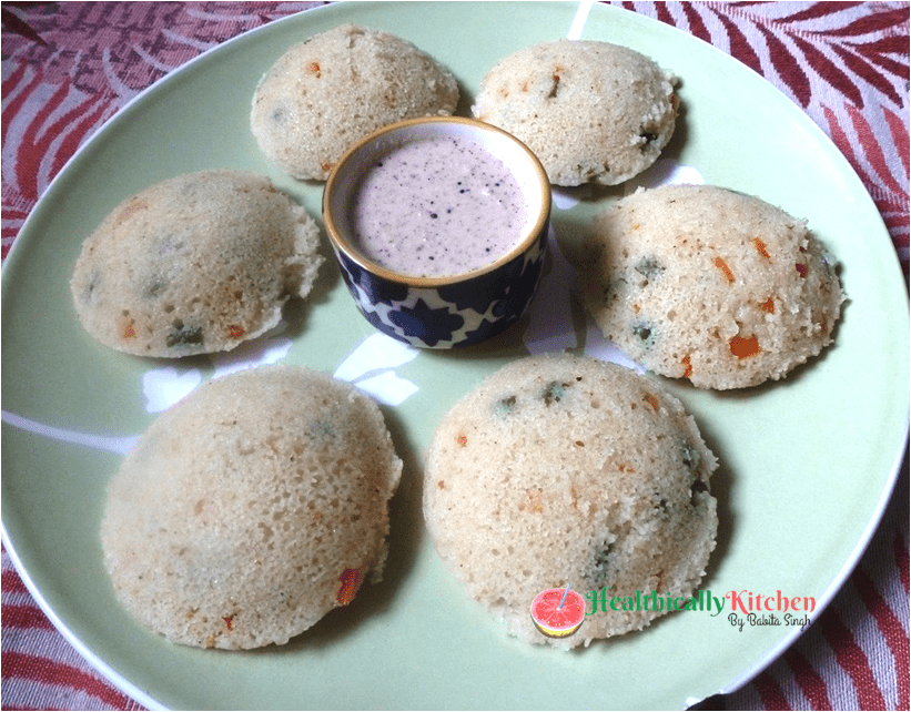 Vegetable Suji Idli Recipe with Eno | Instant Suji Idli Recipe 