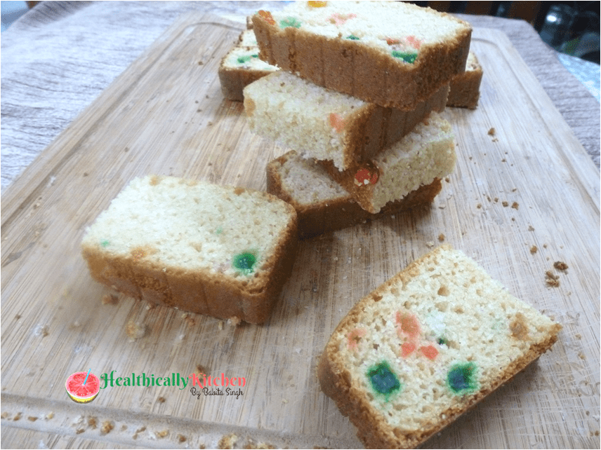 Eggless Tutti Frutti Cake Recipe | Britannia Tutti Frutti Cake without Oven