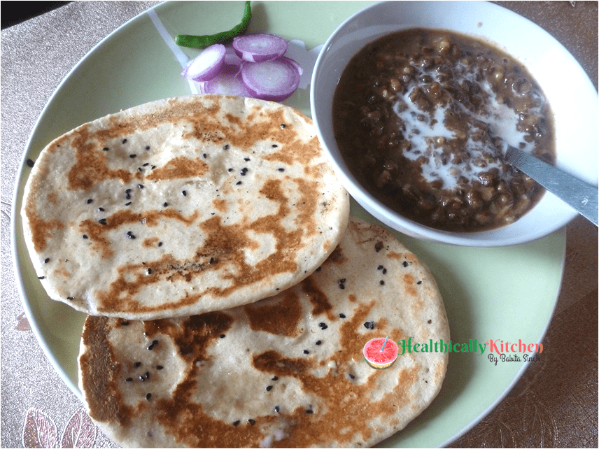 Easy Whole Wheat Tawa Naan Recipe without Yeast