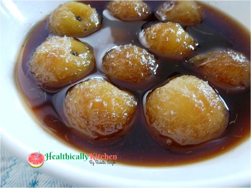 Quick Amla ka Murabba With Jaggery (In Pressure Cooker) 2 Quick Amla ka Murabba With Jaggery (In Pressure Cooker)