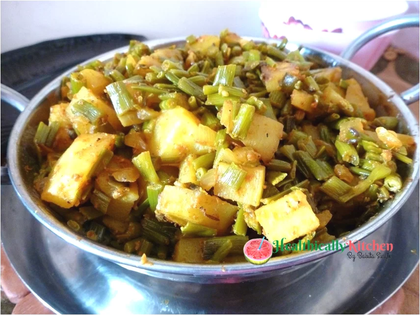 Aloo Moongre ki Sabzi Recipe | Moongre Aloo Recipe 