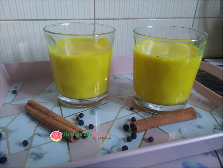 Traditional Golden Milk Recipe | How to Make Haldi Dhoodh 12 How to Make Turmeric Milk