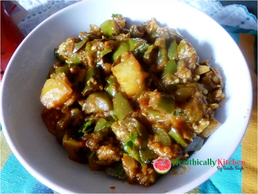 Best Hare Baingan Ki Sabji (Long Green Brinjal Recipe) 3 Best Hare Baingan Ki Sabji (Long Green Brinjal Recipe)