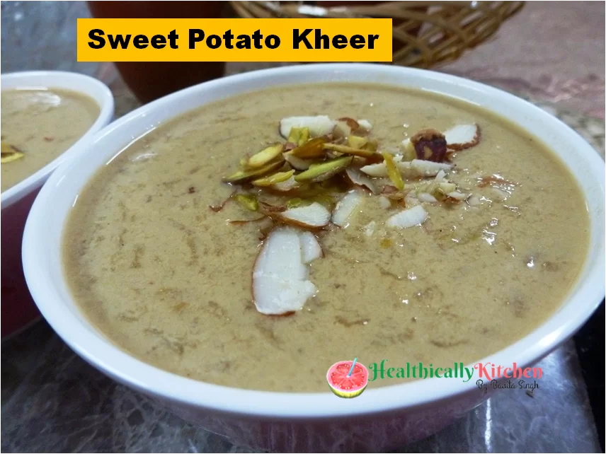 Healthy Shakarkandi Kheer with Jaggery | Sweet Potato Dessert Recipe 2 Shakarkandi Kheer Recipe