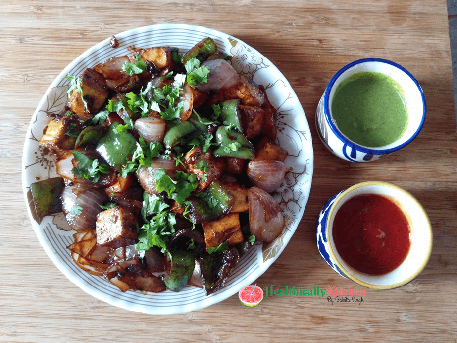 How to Make Restaurant Style Dry Chilli Paneer Recipe