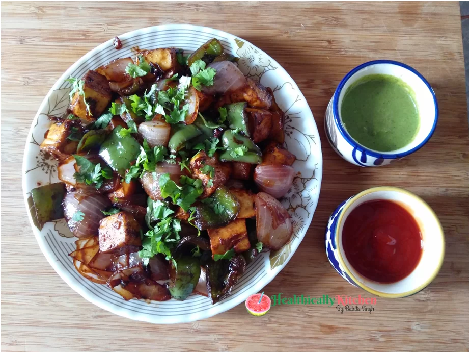 How to Make Restaurant Style Dry Chilli Paneer Recipe 1 Restaurant Style Dry Chilli Paneer Recipe