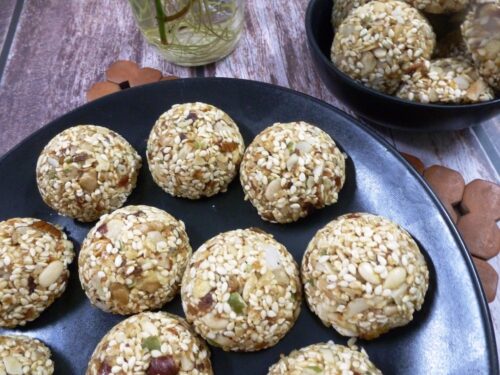 Sugar-Free Til Laddu | Healthy No Bake Energy Bites