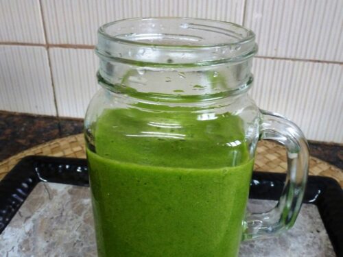 Spinach Apple Orange Smoothie (No Curd or Banana)| Easy Green Smoothie 1 Spinach Apple Orange Smoothie (No Curd or Banana)| Easy Green Smoothie