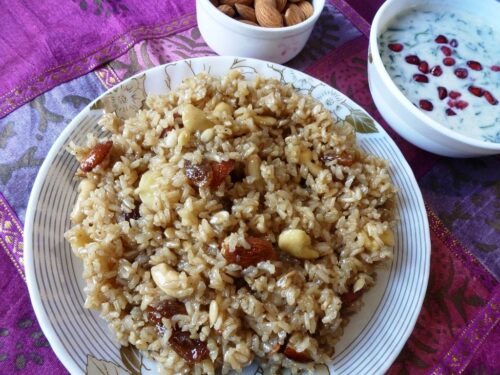 Gur Wale Meethe Chawal | Easy & Healthy Sweet Rice Recipe (No Sugar)