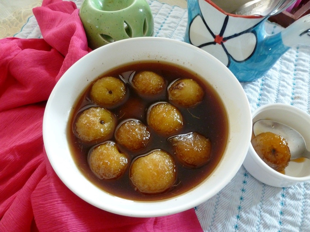 Quick Amla ka Murabba With Jaggery Recipe (In Pressure Cooker)