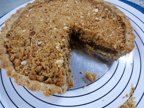 Healthy Apple Pie with Crumble