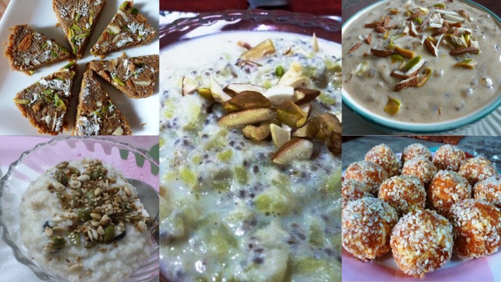 5 Easy Navratri Sweet Recipes | Healthy Desserts in 15 Minutes
