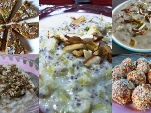 5 Easy Navratri Sweet Recipes | Healthy Desserts in 15 Minutes