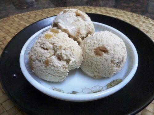 2 Ingredient Chikoo Ice Cream | Sugar Free Dairy Free Ice Cream Recipe