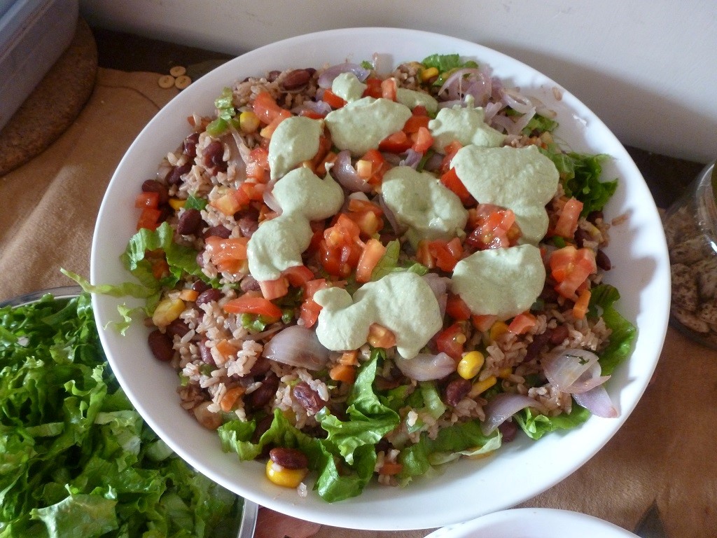 Healthy Indian Style Veg Burrito Bowl | Easy Mexican Bowl at Home