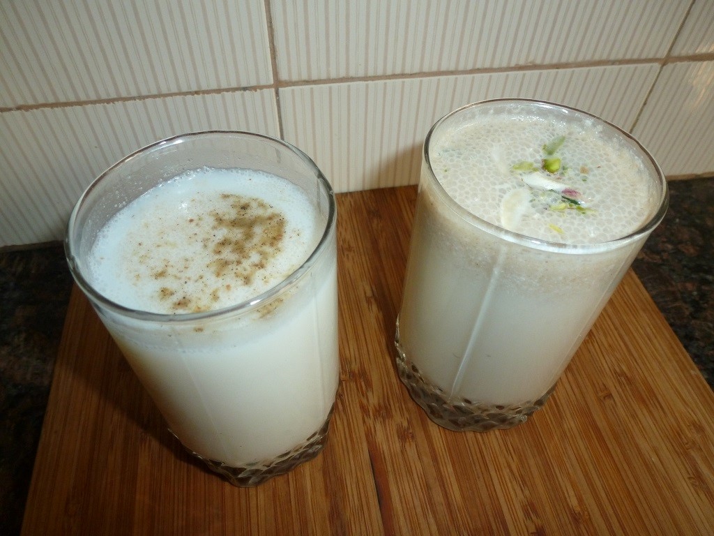 2- Easy Homemade Traditional Indian Summer Drinks / Milk-based Drinks