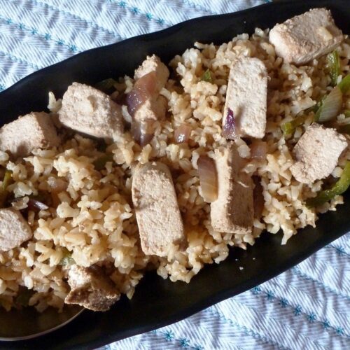 Tofu fried rice