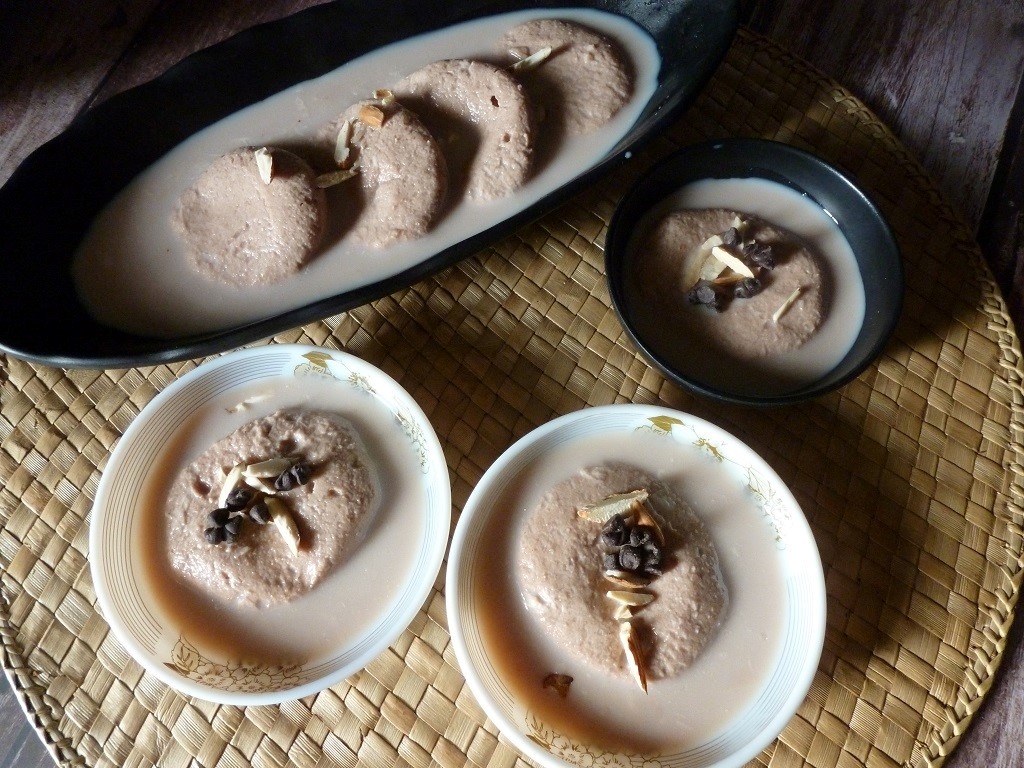 chocolate rasmalai recipe