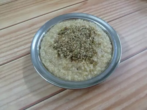 barley daliya recipe