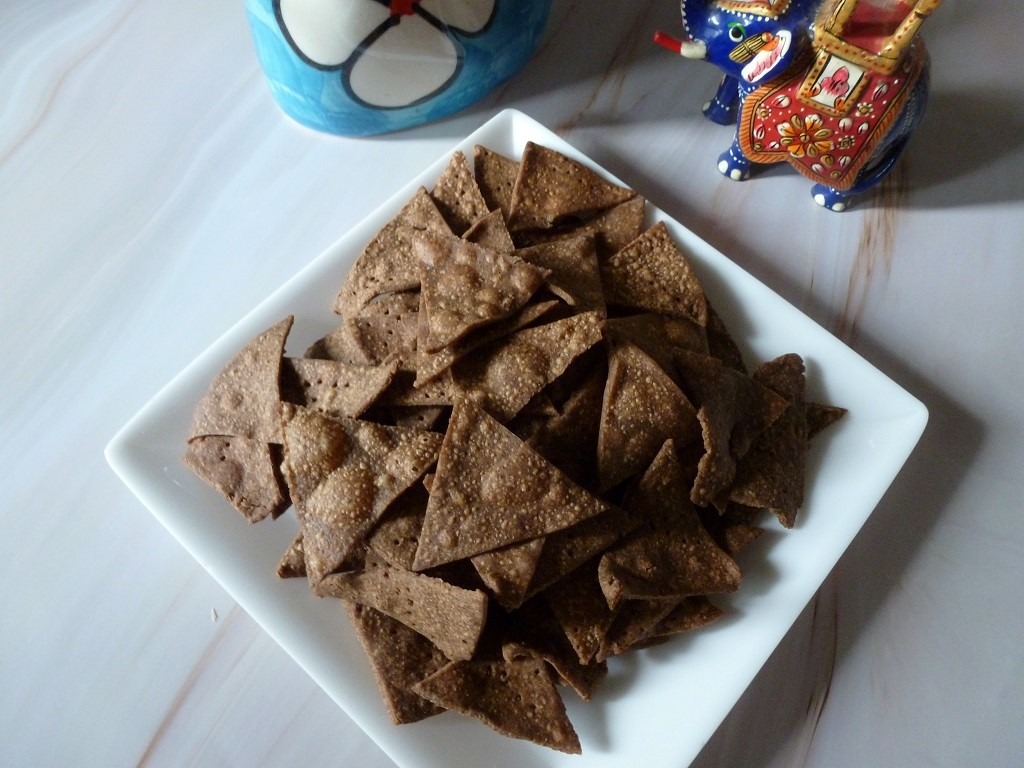Ragi nachos recipe
