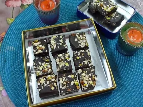 dark chocolate fudge