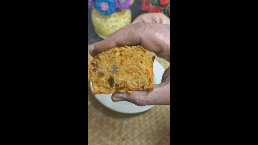 Healthy Carrot Plum Cupcakes (No Eggs)